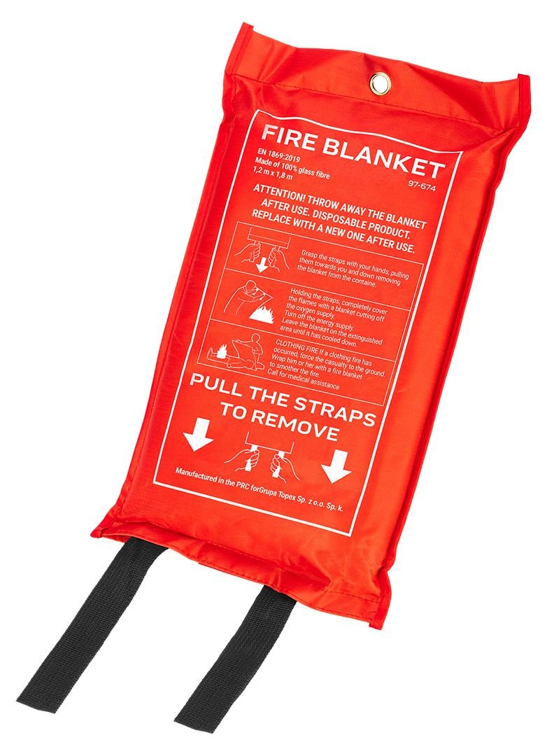 Neo Tools Blanket Ignífuga Fibre Glass 1,2 × 1,8M 97-674