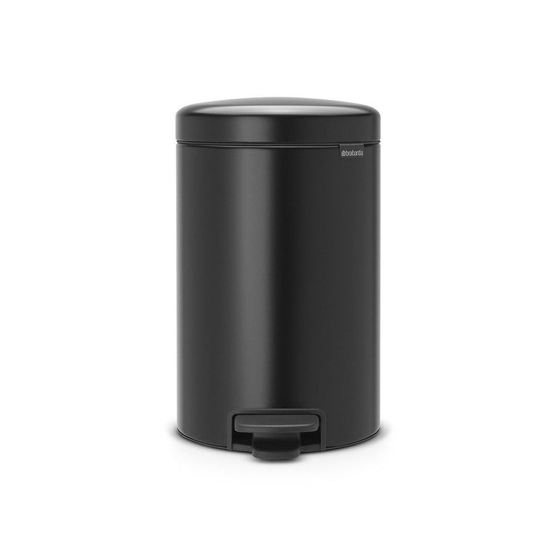 Brabantia Bucket Pedal Newicon 12,0 L Black Matte