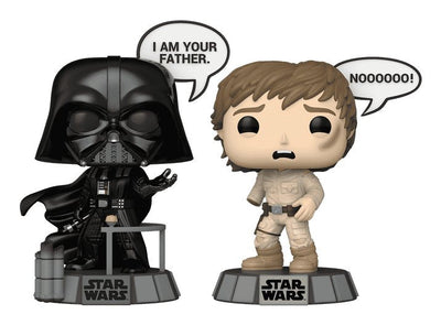Blister 2 Figuras Pop Star Wars Darth Vader & Luke Skywalker — image 1
