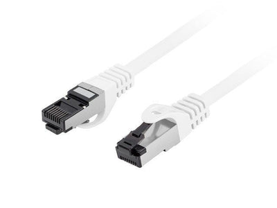 Lanberg Network Cable CAT.8 1 S FTP Lszh Cu 2M White Fluke Passed — image 1