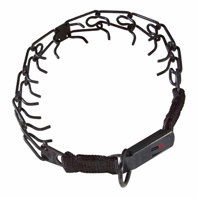 Choke Collar Hs Sprenger Lock Black Stainless steel