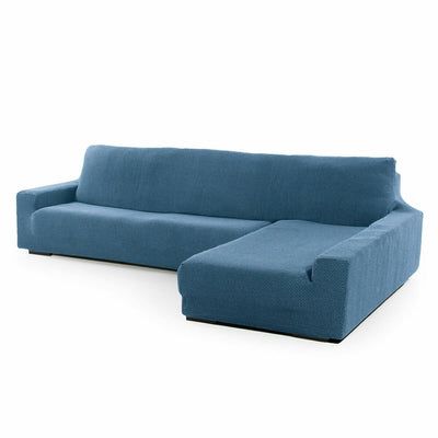 Right long arm chaise longue cover Sofaskins NIAGARA Celeste (Refurbished A)