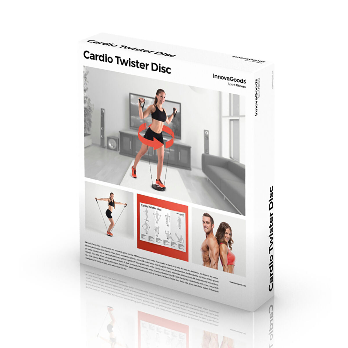 Cardio Twister Disc with Exercise Guide InnovaGoods IG117162