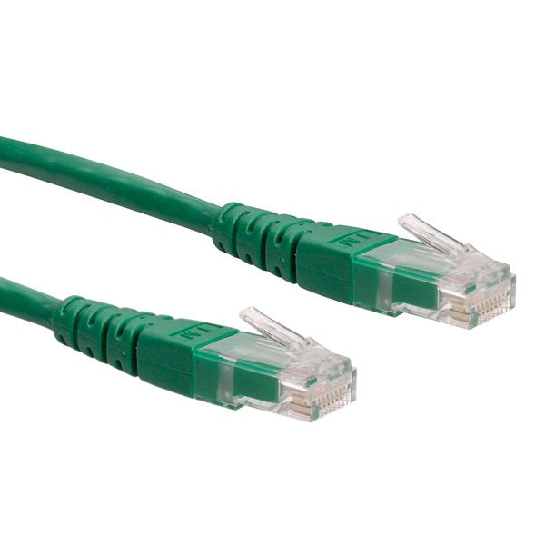 Roline Network Cable KAT.6 Class And UTP Grn 1M