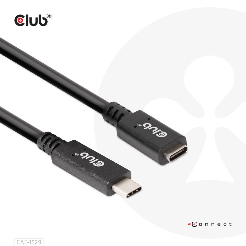 CLUB3D USB Cable 3.2 Type-c 2M Extensión 5Gbps