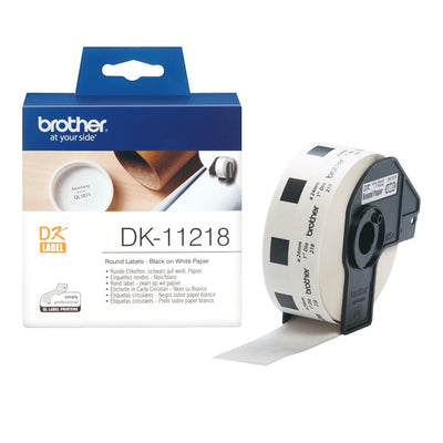 Brother Labels Termicas Redondas DK11218 24MM X 24MM 1000 Labels — image 1
