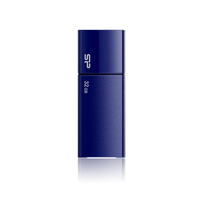 USB Flash Drive Silicone Power 32GB USB 2.0 Cob U05 Blue — image 1