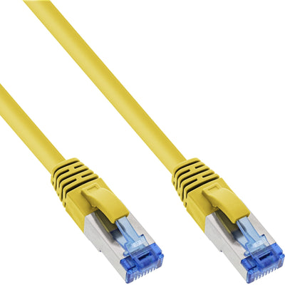 Inline Network Cable S/FTP Pimf CAT.6A Libre Halógenos 500MHZ Yellow 1M — image 1