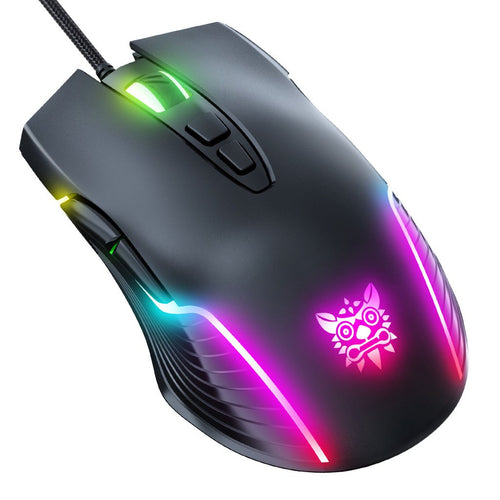 Onikuma Mouse Gaming CW905 Black - 6400 DPI — image 1