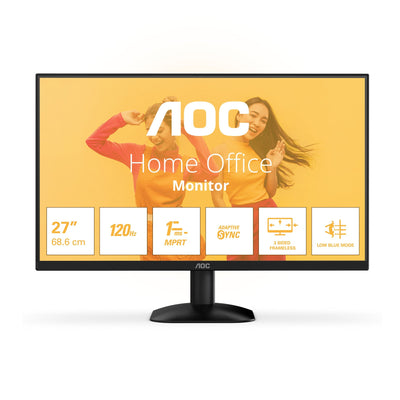 AOC Monitor 27B35HM 27'' FHD 120HZ Hdmi, VGA VESA 100X100 Tilt — image 1