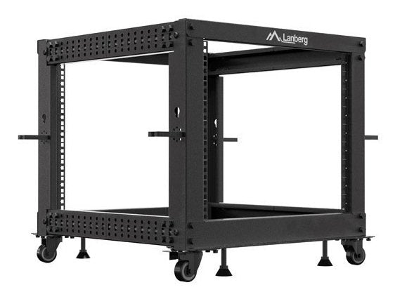 Lanberg Cabinet Abierto Rack 19 9U 600X600 Adjustable Up To 1100 Black