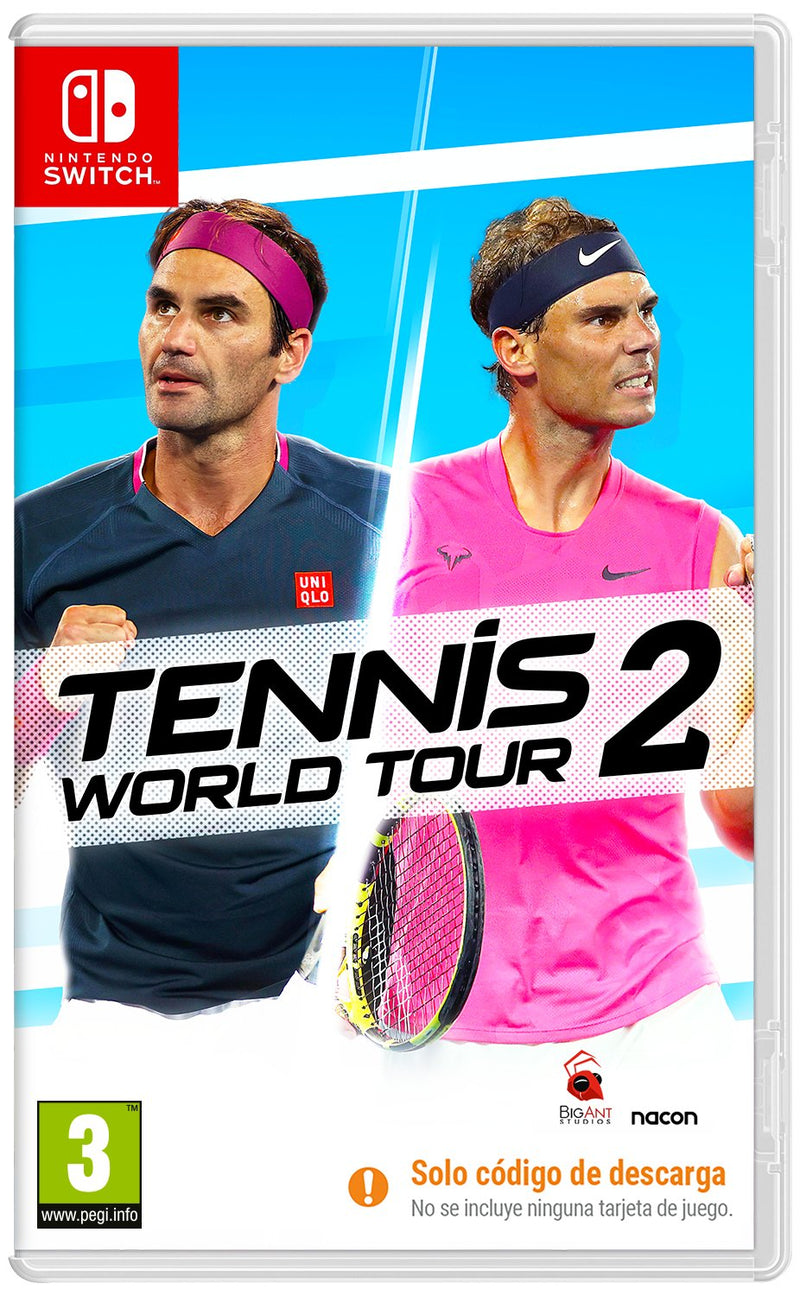 Videojuego Tennis World Tour 2 Dvd