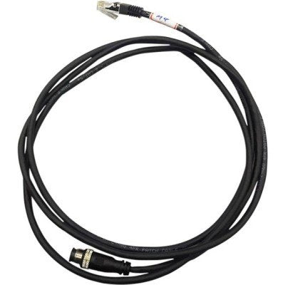 Planet 8-PIN A-coding M12 Male To Network Cable 2M