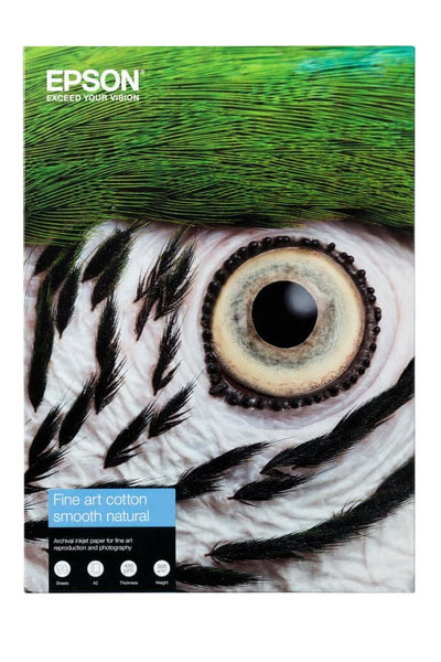 Epson Gf Paper Fine Art Cotton Smooth Natural Ii, A4 25 Sheets — image 1