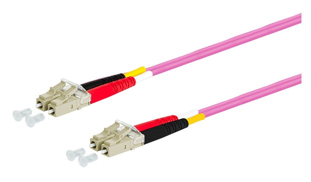 Metz Cable Fibre Optic Connect 151S1JOJO05E Optical And Infiniband 0,5M Lc Violet