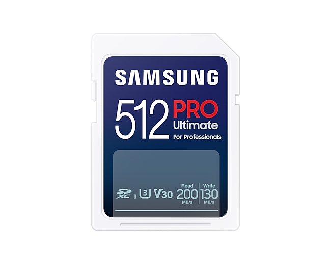 Samsung microSD Pro Ultimate 512GB Including Card Reader