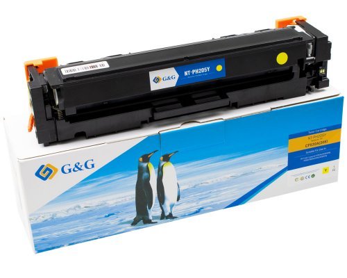 G&g Toner Compatible With HP 205A/ CF532A