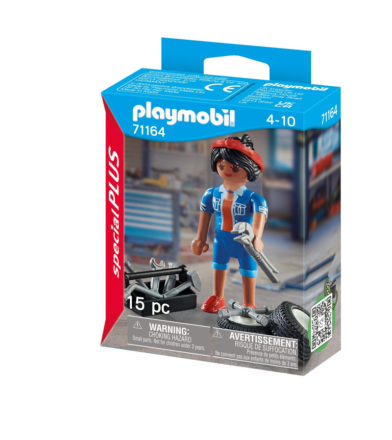 Playmobil 71164 Special Plus Mecánica With Tools And Neumáticos.
