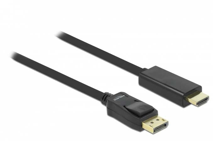 Delock Cable DisplayPort - HDMI - 3M Black