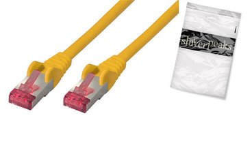 Shiverpeaks BS75720-AY Network Cable Yellow 10M CAT.6A S/FTP (s-STP) — image 1