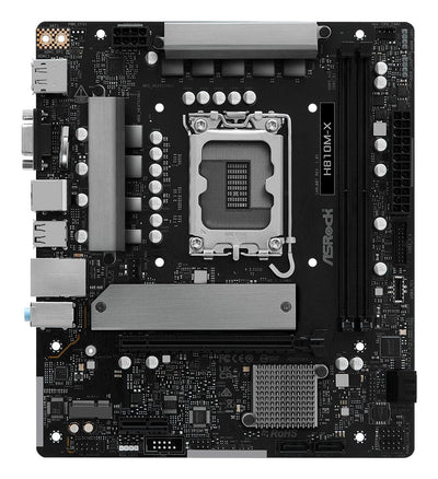 Asrock Motherboard H810M-X Intel H810 Lga 1851 microATX — image 1