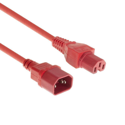 Microconnect PE1415R18 Cable Transmisión Red 1,8M C14 Acoplador C15 Acoplador — image 1