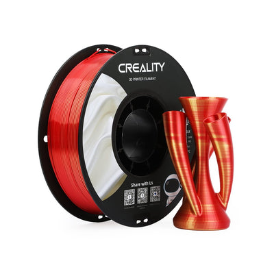 Creality Cartridge 3D Cr-silk Filamento Pla Gold/Red 1KG, 1,75MM, Roll 3301120009 — image 1