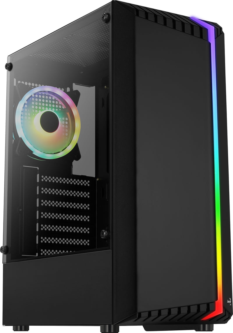 Aerocool PC Case Bionic G-V2 Tg Gaming Black Glass Tempered