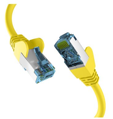 Efb RJ45 Network Cable With CAT.7 Rohcable Yellow 0,5M