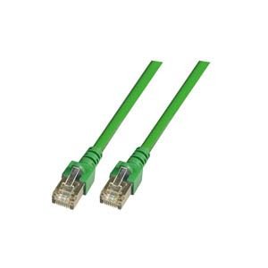 Efb RJ45 Network Cable Sf UTP, CAT.5E, Pvc, Cca, 0.5M, Green — image 1