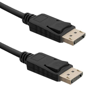 Qoltec 50587 DisplayPort V1.4 Male DisplayPort V1.4 Male 2M — image 1
