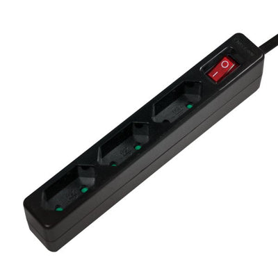 Logilink LPS230B Base Múltiple 1,5M 3 Salidas AC Black — image 1