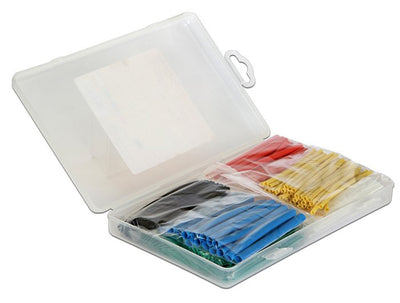 Delock 86278 Box Surtida Tubos Termorretráctiles, Relación Contracción 2:1, Colours Surtidos 230 Pieces — image 1