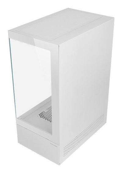 Mars Gaming Box ATX Semitorre Gaming Mcxo Double Glass Tempered ARGB GPU 328MM 1X3.5 3X2.5 White — image 1