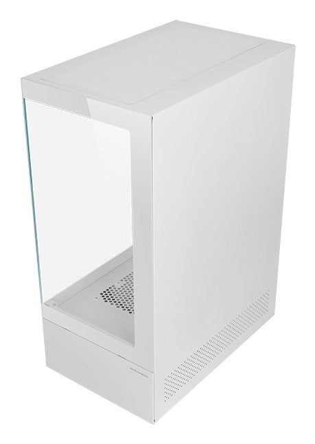 Mars Gaming Box ATX Semitorre Gaming Mcxo Double Glass Tempered ARGB GPU 328MM 1X3.5 3X2.5 White