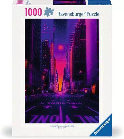 Ravensburger Puzzle New York Neón 1000 Pieces 12001436 — image 1
