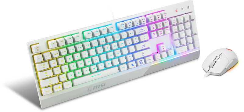 MSI Keyboard German + Mouse Vigor GK30 Combo White S11-04DE305-CLA
