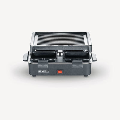 Severin Mini Raclette With Parrilla Non-stick 21 X 21CM, 600W, Dimensions 26 X 22.5 X 11CM, Black Rg 2370 — image 1