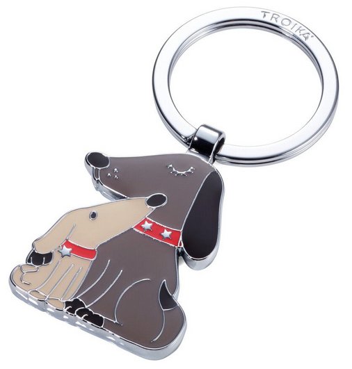 Troika Keyring Perro And Perrito