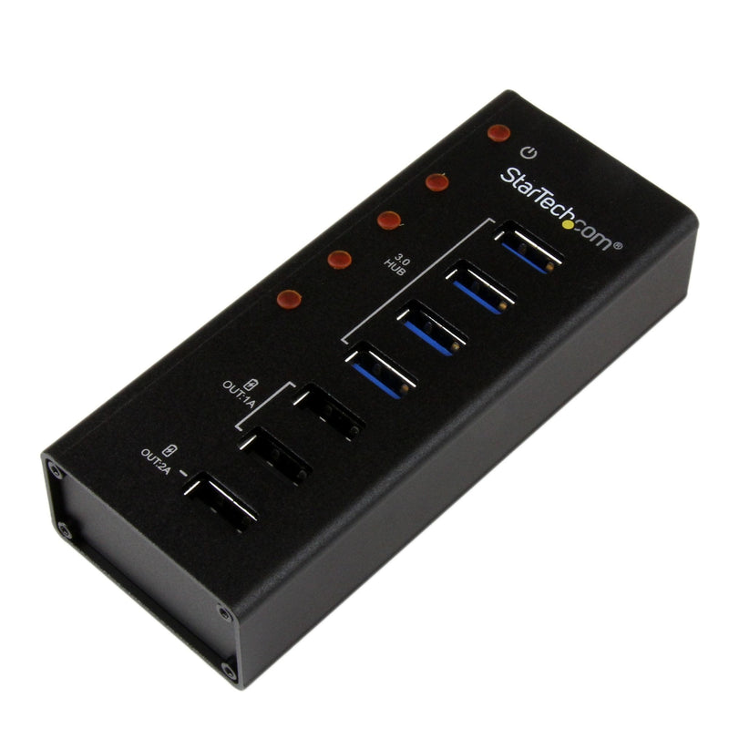 StarTech Hub Concentrador USB 3.0 4 Ports With 3