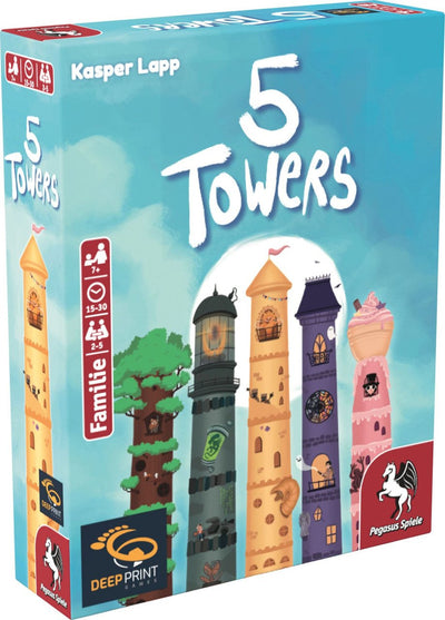 Pegasus Deep Print Games: 5 Torres, Set Of Cartas 57814G — image 1