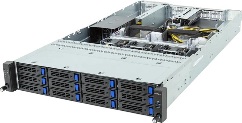 Gigabyte Barebone R243-EG0-AAL1 Rack Server 2U Single Socket SP6 6NR243EG0DR000AAL1