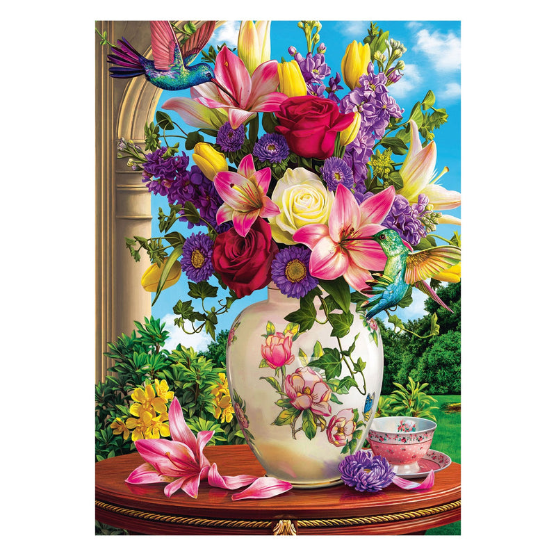 Schmidt Spiele Ramo Flores, Rompecabezas 1000 Pieces 58888