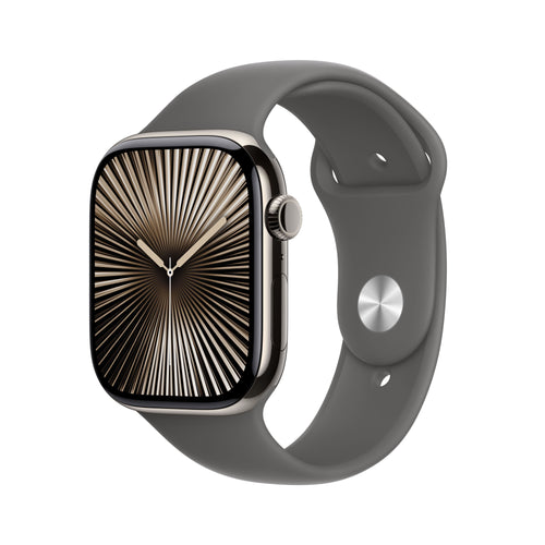 Apple Watch Series 10 OLED 46MM Digital 416 X 496 Pixels Screen Touchscreen 4G Titanio Wi-Fi GPS (satélite) — image 1
