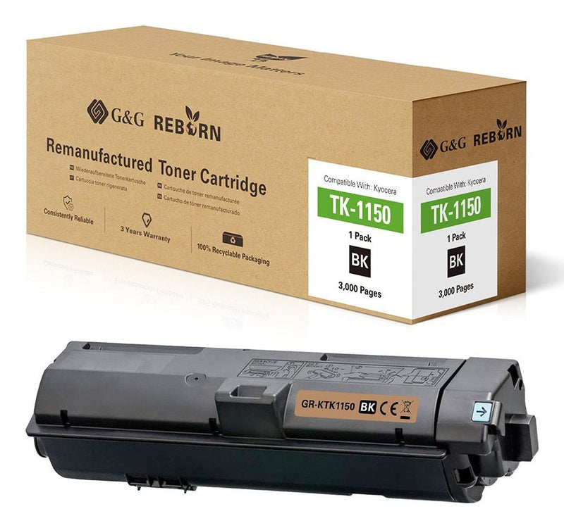 G&g Reborn-toner Compatible With Kyocera TK-1150