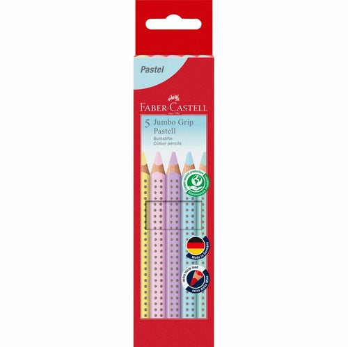 Faber-castell Pencil Colour Jumbo Grip Pastell 5ER Case — image 1
