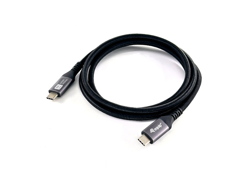 Equip USB Cable -C4.0-C 40Gbps PD240W M/M 0.50M Black