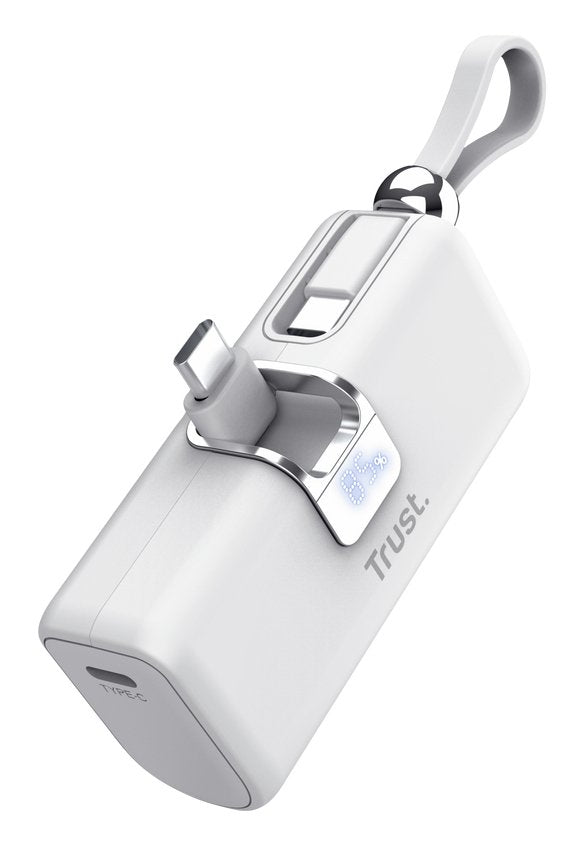 Trust Powerbank 5000MAH Pacto 26105 18W White