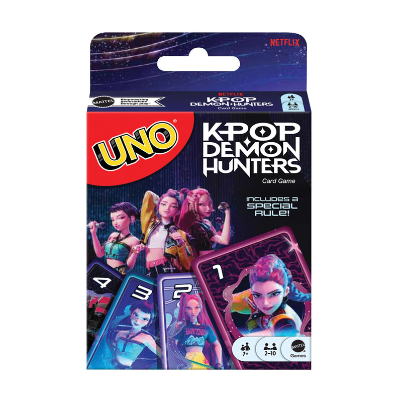 Set Cartas Uno K-pop Demon Hunters
