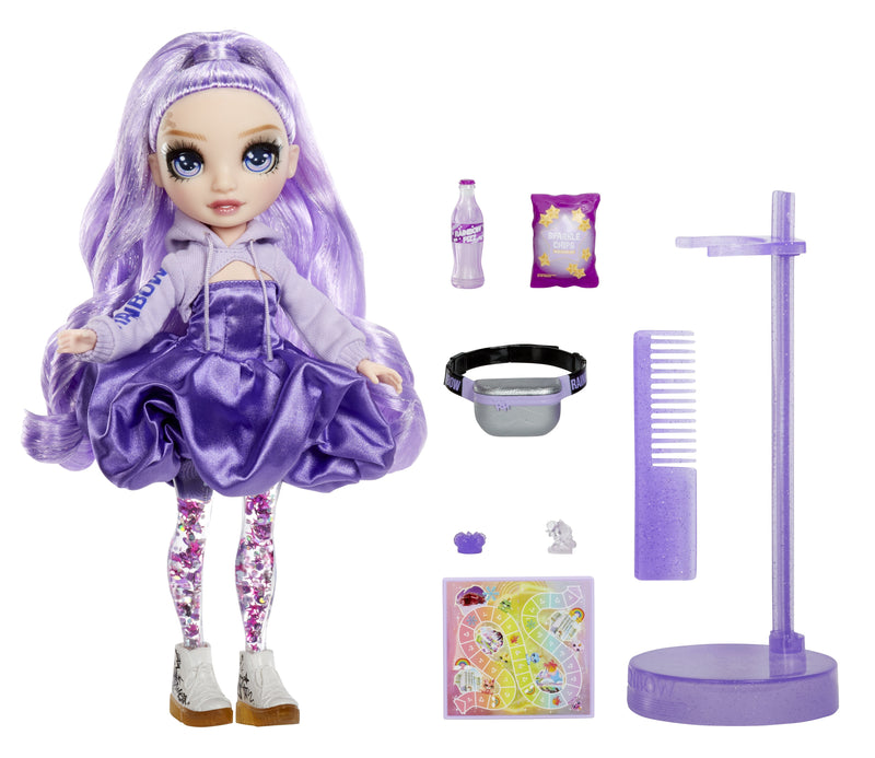 Mga Entertainment Muñeca Rainbow High Moda Rainbow High Sparkle & Shine - Viola, Muñeca 427810-INT